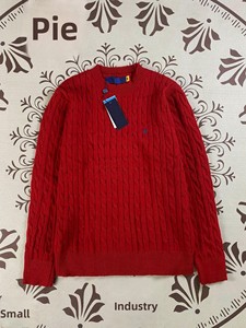 <span class=keywords><strong>Pull</strong></span> en maille torsadée unisexe chaud avec broderie, en acrylique et chanvre, à manches longues, collection automne-hiver – Photos réelles - Product Image 4