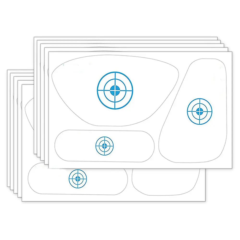 Hochwertige benutzer definierte Golf-Aufkleber Fahrer eisen und Universal Golf Impact Label Golf Impact Tape Labels