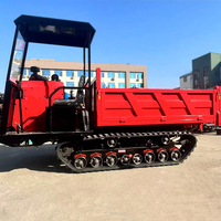Camion à benne hydraulique amphibie tout-terrain pour la construction agricole, prix d'usine pour la vente