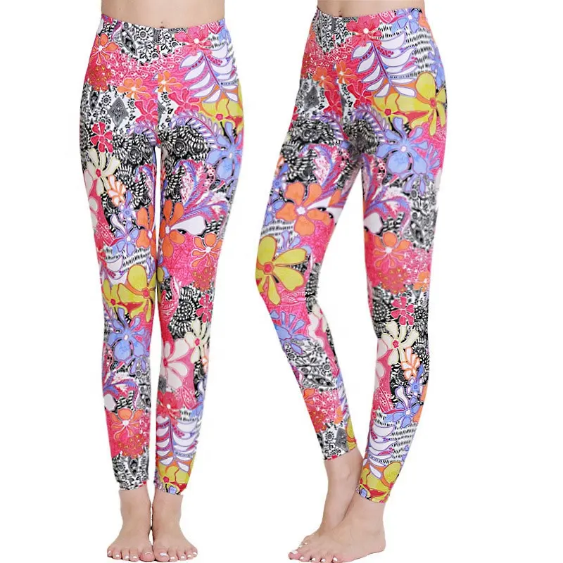 Commercio all'ingrosso a buon mercato delle donne custom design pantaloni di yoga palestra pantaloni di sport
