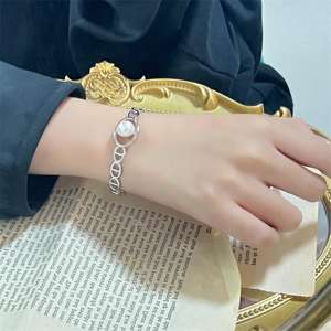 Pulsera de Perlas de Agua Dulce de Alta Calidad de 10-11 mm, Estilo Simple y Moderno, Éxito de Ventas en Xiaohongshu de Zhizhen Jewelry - Product Image 3