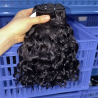 Extensions de cheveux naturels bouclés indiens, texture douce et épaisse, cheveux bruts non traités, extensions de cheveux humains