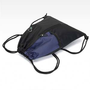 Unisex Portable Green TravelGym Bag Foldable Ultralight <b>Drawstring</b> <b>Backpack</b> with Pockets for Multipurpose - Product Image 6