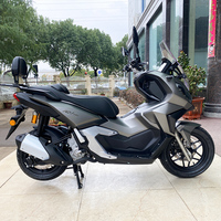 Nouvelle arrivée 2026 YIZHU ADV Gris 250cc Moto à essence EFI sans balais automatique ABS TCS Frein à disque 130 km/h Scooters à essence