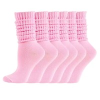 Chaussettes jetables pour femmes, extra longues, effet froissé, couleur unie, en coton doux et élasthanne, pour bottes d'hiver décontractées