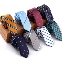 Men's Striped Dot Plain Paisley Ties, 100 Polyester Necktie