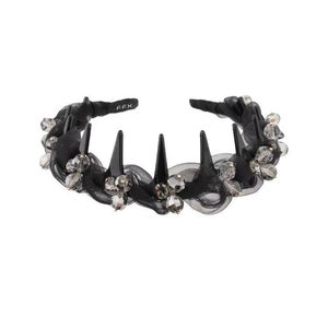 2026 Hot Selling Popular Niche Design <b>Black</b> Acrylic <b>Hairband</b> Temperamental Women's Hairbands Fashionable Headwear Wholesale - Product Image 2