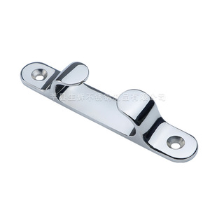 Stainless Steel Marine Straight Guide 4 Inch Fairlead Mirror Polished <b>Yacht</b> Hardware Accessory - Product Image 1