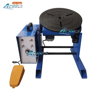 Chiều cao điều chỉnh 310mm Đường kính bàn làm việc 60W công suất 30kg Tự động định vị Hàn quay với bánh xe tay - Product Image 3