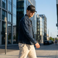 Gorras de Béisbol Snapback Casuales de Hip Hop con Bordado de Logotipo Personalizado, Unisex, de Alta Calidad, para Ropa Urbana, Uso Diario y Viajes