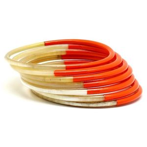 Bracelet en corne de buffle artisanal Minh Giang du Vietnam, bracelet en corne naturelle fait à la main, bijoux artisanaux uniques, cadeau - Product Image 1