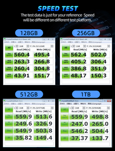 OSCOO 快速启动 2.5 英寸 SATA III 6Gbps 3D NAND 内置 SSD 128GB-2TB 适用于笔记本电脑和台式电脑 3 年保修 - Product Image 6