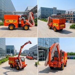 Heavy Duty Diesel <b>Hydraulic</b> Grass Mower - Self Propelled Vegetation Management Machine with Automatic Collection System - Product Image 6
