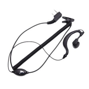 Auricular para Walkie Talkie Baofeng <span class=keywords><strong>UV</strong></span> 5R, Cable en Espiral <span class=keywords><strong>BF</strong></span> 992, Auriculares con Conector de 2 Pines Tipo K para Baofeng <span class=keywords><strong>BF</strong></span> 888S <span class=keywords><strong>UV</strong></span> <span class=keywords><strong>82</strong></span>, ODM - Product Image 5