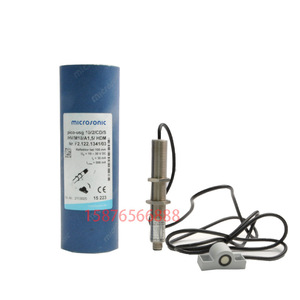 Capteur ultrasonique Microsonic Pico-Usg 10/2Icd/S, distance de détection de 100 mm, F2.122.1341/03 pour presse d'impression - Product Image 1