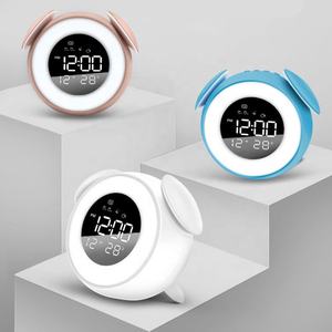 Réveil numérique pour enfants avec musique, horloge de bureau, lumière changeante, réveil, reloj despertador, montre de chevet - Product Image 5