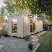 Maison Modulaire de Luxe en Conteneur 20Ft 40Ft Préfabriquée Extensible Mobile Villa Hôtel Bureau Cabine de Vie à Structure en Acier