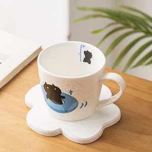 Tazze di caffè in ceramica, tazze, tazze per bere per uso domestico, squisite e particolarmente belle tazze d'acqua per ufficio - Product Image 2