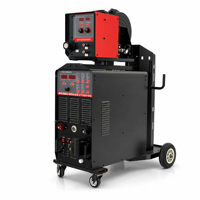 Soldadora MIG MAG de Doble Pulso de Alta Velocidad 500A, Máquina de Soldadura Industrial para Fabricación de Metales, Aleaciones de Aluminio y Acero Inoxidable
