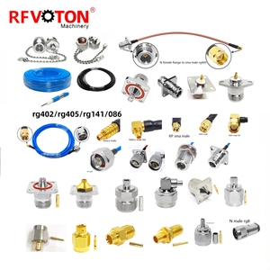 Nhà máy trực tiếp N nam cắm Hàn Hàn cho rg402 Cáp RF kết nối đồng trục Coax connecteur chuyển đổi trong kho RoHS kết nối - Product Image 1