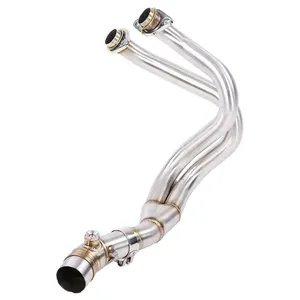 Tubo de escape, muito durável, motor 51mm, tubo dianteiro, tubo médio para kawasaki ninja 650 ER-6F, 2012, 2015, 2010-2019, venda imperdível