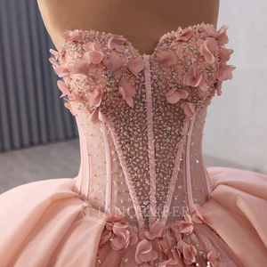 Robe de soirée de maternité style Empire à épaules dénudées, coupe Empire, longueur ras du sol, en organza, avec traîne chapelle Rsm251020 - Product Image 6