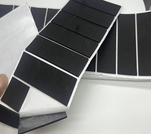 Custom Black Square Single Sided Adhesive EVA <b>Foam</b> <b>Pads</b> Shock Absorbing Anti Slip EVA Sponge Foot Mats - Product Image 1