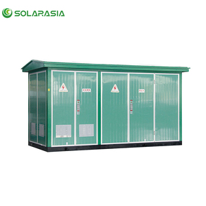 Subestación Solarasia de 11KV Tipo Caja Europea con Transformadores Trifásicos de Bobinado Múltiple para Uso Industrial en Exteriores - Product Image 1