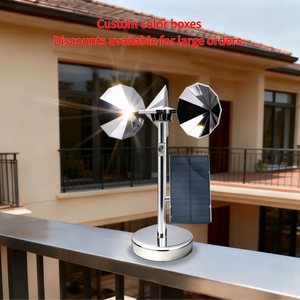 Wholesale Adjustable 90/125/180&deg; <strong>Bird</strong> Laser Repeller Green with No <strong>Noise</strong> Harmless Reflective Fan for Agricultural Farm Orchard - Product Image 1