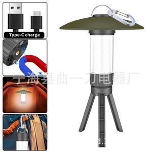 Camping Lantern Rechargeable 2000mAh Warm White Light With Tripod And Hook For Outdoor Hiking Diving - Product Image 3