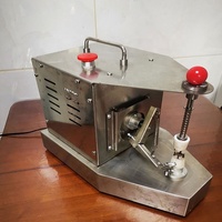 Commerciële automatische fruitenschilmachine, elektrische appel-, sinaasappel- en citroenschiller van roestvrij staal