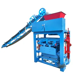 Small Hollow Concrete Brick Making Production Line Processing Block Making Semi Automatic Egglaying Hollow Block