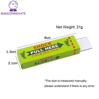Blague choc électrique chewing-gum blague jouets gros plan magique accessoires délicats blague de rue facilement tours de magie