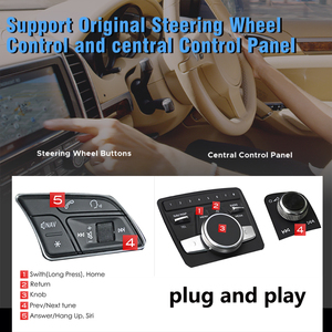 Actualización de pantalla original inalámbrica <span class=keywords><strong>MMI</strong></span> CarPlay Box Android Auto para <span class=keywords><strong>AUDI</strong></span> A3 2013-2018 Mirror Link <span class=keywords><strong>Navigation</strong></span> - Product Image 6