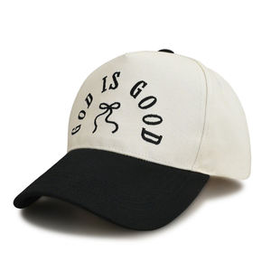 Gorra de Béisbol de 5 Paneles con Logotipo Bordado en Dos Tonos Personalizada, 100% Algodón Twill, Unisex, Deportiva, Ajustable para Adultos - Product Image 2