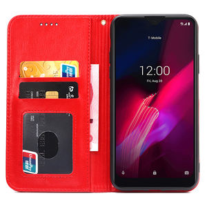 Cartera de cuero PU A prueba de golpes, funda de teléfono para <span class=keywords><strong>TCL</strong></span> t-mobile Revvl 4 Plus, venta al por mayor - Product Image 6
