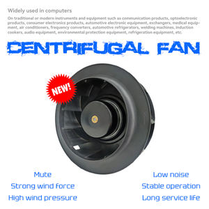 250mm 2600/3000 Rpm-se Blast Plug Ventilação quadrado Belt Drive Lab Extrator Fume Hood Chemical Axial Ventilador Centrífugo - Product Image 2