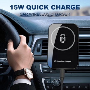 Supporto per Telefono da Auto Ricaricabile con Ricarica Wireless Magnetica 15W, Prezzo di Fabbrica <span class=keywords><strong>Black</strong></span> <span class=keywords><strong>Friday</strong></span> 2026, Logo Personalizzabile - Product Image 3