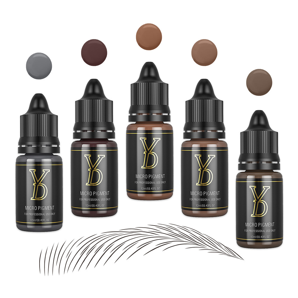 Liquid Microblading Pigments, Organic Tattoo Ink для Brows и Lips, Wholesale Factory YD, Hot Sale