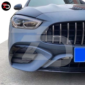 Materiale C63 S E Performance Style paraurti anteriore Kit corpo griglia anteriore <span class=keywords><strong>2021</strong></span>-on più nuovo PP 1 Set per <span class=keywords><strong>Mercedes</strong></span> W206 classe <span class=keywords><strong>C</strong></span> C200 C260 - Product Image 2