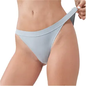 Calcinha sexy esportiva feminina, roupa íntima de algodão com elástico, roupa interior sexy para mulheres