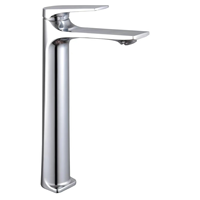 Robinet de lavabo en alliage de cuivre pour salle de bain, vente en gros transfrontalière, robinet anti-éclaboussures pour lavabo, eau froide et chaude