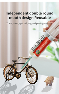 Colle thermofusible époxy ZSW85 GUO ELEPHANT E-01, adhésif puissant pour le collage multi-surfaces de métal, plastique et bois - Product Image 5