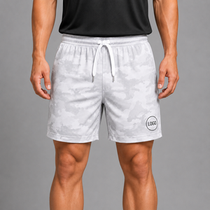 Pantalones Cortos Deportivos de Camuflaje Personalizados para Hombre, de Secado Rápido, para Correr, Gimnasio, Entrenamiento, Ropa Deportiva Ligera, Uniforme de Equipo - Product Image 2
