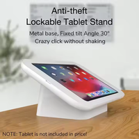 Support de tablette réglable pour système de point de vente mobile OEM, support de tablette verrouillable en métal pour Samsung Lenovo iPad