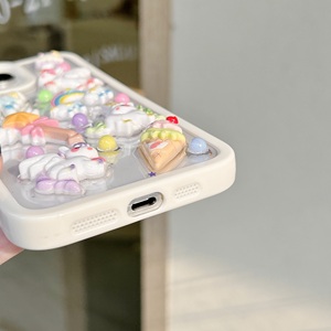 Unicorn Toy Cute Girl Style Funda <span class=keywords><strong>para</strong></span> teléfono móvil a prueba <span class=keywords><strong>de</strong></span> golpes y caídas <span class=keywords><strong>para</strong></span> iPhone 12 13 14 15 Pro Max Nuevo lanzamiento - Product Image 5