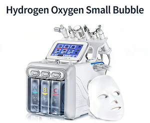 Portable 7-in-1 Skin Tightening Whitening Pore Cleaning <b>Oxygen</b> <b>Jet</b> Facial Machine with ABS Material and Design - Product Image 2