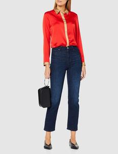 Camicetta di camicie di seta da <span class=keywords><strong>donna</strong></span> uniforme da ufficio a maniche lunghe <span class=keywords><strong>in</strong></span> <span class=keywords><strong>raso</strong></span> di Design personalizzato - Product Image 5