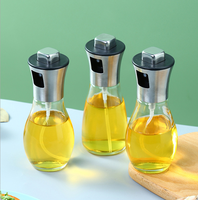 Salade Faire Cuisson Friture Griller Outils De Cuisine 200ml verre pulvérisateur d'huile d'olive Mister cooking Bottle pulvérisateur d'huile de canola