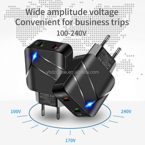 อะแดปเตอร์ติดผนังแบบสองพอร์ต USB ราคาโรงงาน รองรับ QC 3.0 ชาร์จเร็ว 5V 2A ผลิตภัณฑ์ไฟฟ้า - Product Image 4